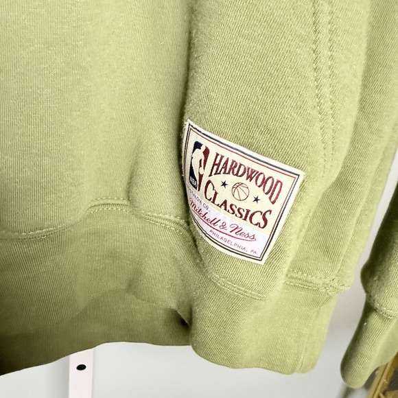 Mitchell and Ness Raptor Hoodie Green Graphic Men's Small - Picture 4 of 6